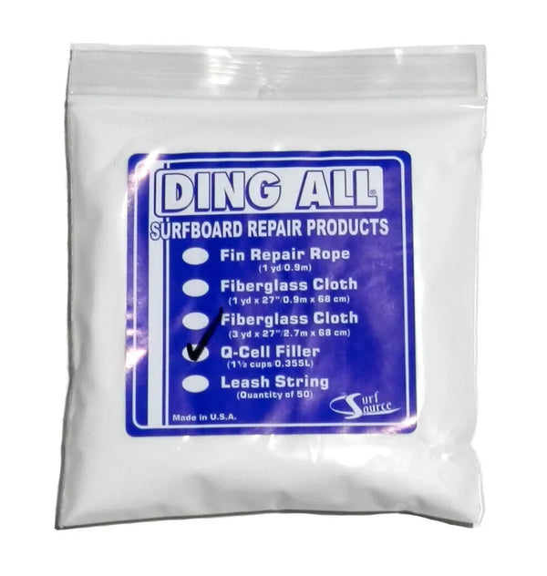 DING ALL Q-CELL FILLER / 2 OUNCES - surferswarehouse DING ALL Q-CELL FILLER / 2 OUNCES Surfboard Repair surferswarehouse.myshopify.com