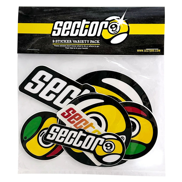 Sector 9 Assorted Sticker Pack