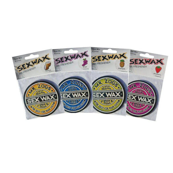 ZOGS SEX WAX AIR FRESHENER - surferswarehouse ZOGS SEX WAX AIR FRESHENER surfing accessories surferswarehouse.myshopify.com