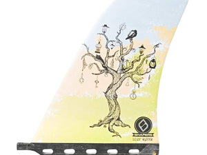 Shapers Surf & SUP Center Single Fin – Logger Series Rudder “Tree of Life” 10.250" surfboard fins surferswarehouse.myshopify.com