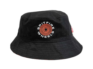 Spitfire Wheels Reversible Black/Blue Bucket Hat Bucket Hat surferswarehouse.myshopify.com