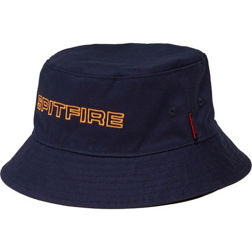 Spitfire Wheels Reversible Black/Blue Bucket Hat