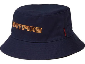 Spitfire Wheels Reversible Black/Blue Bucket Hat Bucket Hat surferswarehouse.myshopify.com