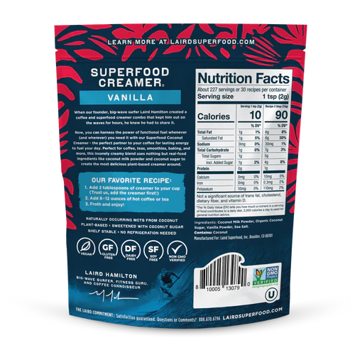 Superfood Creamer Vanilla Superfood Creamer® Food, Beverages & Tobacco surferswarehouse.myshopify.com