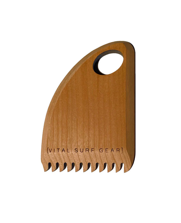 Cherry surf Wax Comb   Vital Surf Gear surfboard wax comb surferswarehouse.myshopify.com