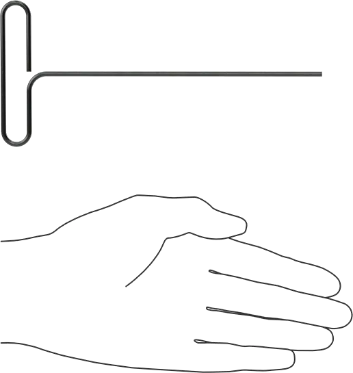 Surfboard Fin screw  Looped T-Handle Hex Key Surfboard Repair surferswarehouse.myshopify.com