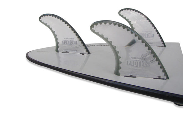 Surfco Hawaii Proteck Super Flex Fins  4.5 " Thuster set