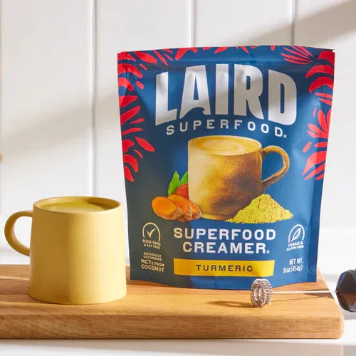 LAIRD TURMERIC SUPERFOOD CREAMER® 8OZ Food, Beverages & Tobacco surferswarehouse.myshopify.com