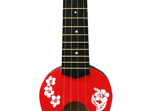 Ukulele Floral Face Painted 20" surfing accessories surferswarehouse.myshopify.com