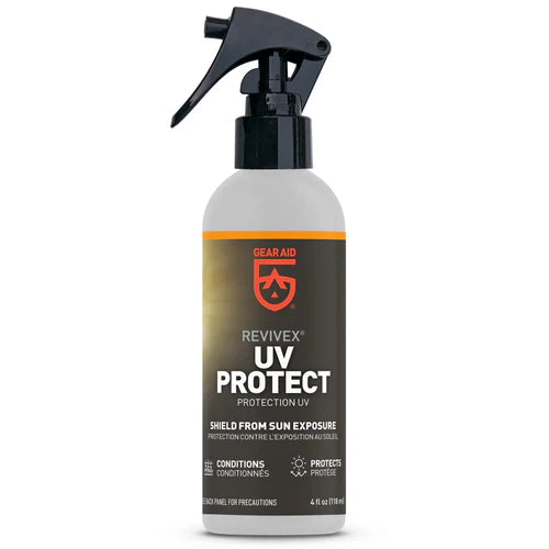 Revivex UV Protect shields outdoor gear from UV rays Revivex UV Protectant for your Wetsuit Wetsuit care surferswarehouse.myshopify.com