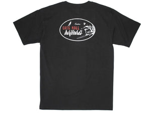GREG NOLL CLASSIC OVAL LOGO TEE - surferswarehouse GREG NOLL Classic Black oval logo tee Shirts & Tops surferswarehouse.myshopify.com