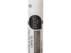 All Good Lips SPF20 Lip Balm - Coconut Sun Protection surferswarehouse.myshopify.com