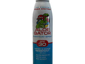Aloe Gator Everyday Spray 5.5 oz SPF 30 Sunscreen product_type surferswarehouse.myshopify.com