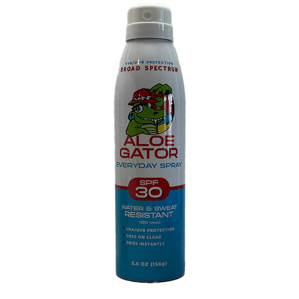 Aloe Gator Everyday Spray 5.5 oz SPF 30 Sunscreen product_type surferswarehouse.myshopify.com