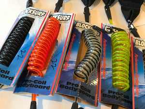 Block Surf Pro Coil Body Board leash bodyboard surferswarehouse.myshopify.com