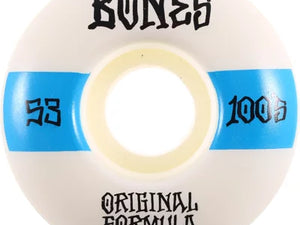 Bones 100'S OG Formula v4 Wide Skateboard Wheels Skateboards surferswarehouse.myshopify.com