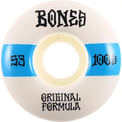 Bones 100'S OG Formula v4 Wide Skateboard Wheels Skateboards surferswarehouse.myshopify.com