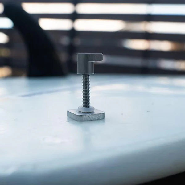EZ-NUT: the no-tools-needed screw for your single fin.