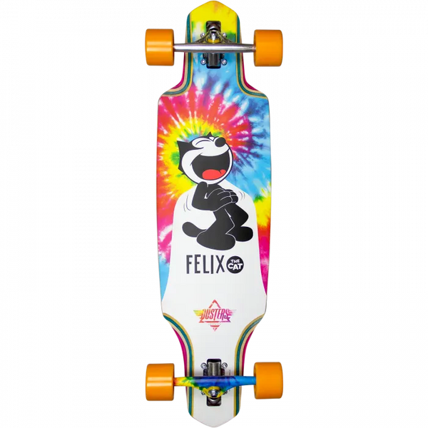 DUSTERS CHANNEL FELIX LB COMPLETE TIEDYE SKATEBOARD Skateboards surferswarehouse.myshopify.com