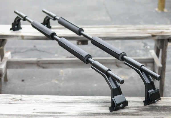 HUNTINGTON GUTTERED SNUBBER RACK FOR CARS surfboard racks surferswarehouse.myshopify.com