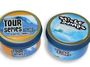 STICKY BUMPS CANDLE WAX “ORIG.” SCENT - surferswarehouse STICKY BUMPS WAX-SCENTED CANDLE surfing accessories surferswarehouse.myshopify.com