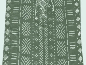 Sand Cloud Adobe Mud cloth Cover Up sage green Sand Cloud Adobe Mudcloth Cover Up beach clothing surferswarehouse.myshopify.com