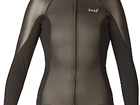 XCEL Women's Axis Smoothskin Front Zip Wetsuit Top XCEL Women's Axis Smooth skin Front Zip Wetsuit Top 2/1mm Wetsuit surferswarehouse.myshopify.com
