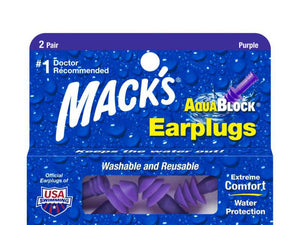 Macks Aqua Block® Ear Plugs 2 Pair - surferswarehouse