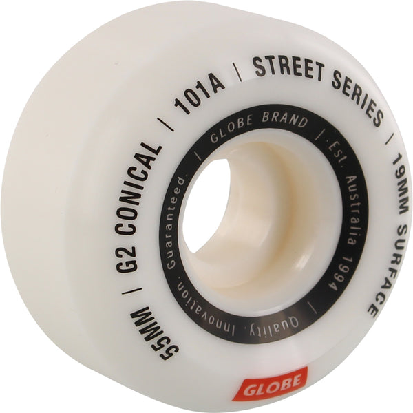 GLOBE G2 CONICAL STREET 55mm 101a (SET OF 4)