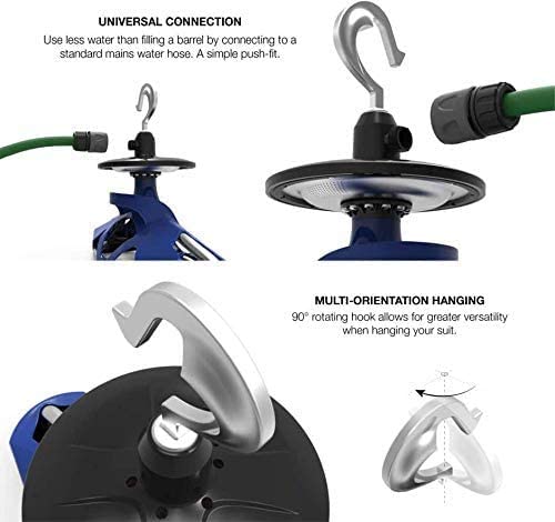 Bully Wetsuit Washer - Internal & External Wet Suit Washing System Dry Hanger wetsuit accesory surferswarehouse.myshopify.com