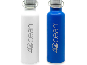 <span style="text-decoration: underline;"><strong>4Ocean Reusable Water Bottle:</strong></span> One pound of trash recovered from the world’s oceans, rivers 4ocean Reusable Water Bottle product_type surferswarehouse.myshopify.com