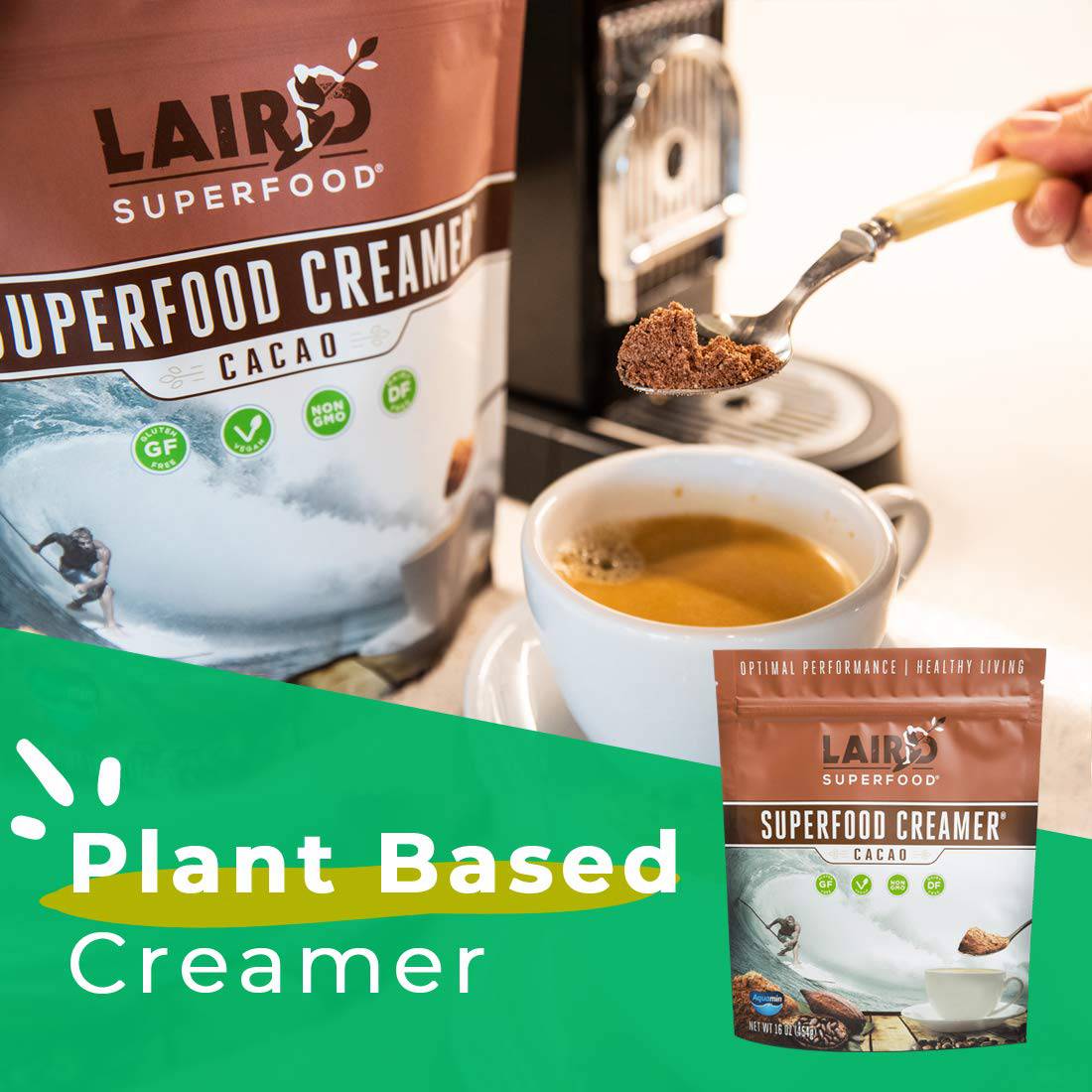 Plant-Based Coffee Creamer, Superfood