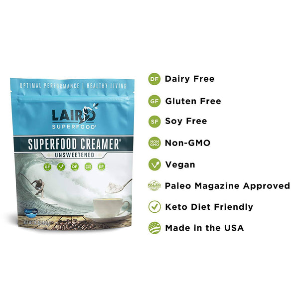 LAIRD UNSWEETENED SUPERFOOD CREAMER® - surferswarehouse