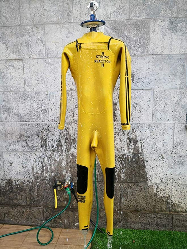 Bully Wetsuit Washer - Internal &amp; External Wet Suit Washing System Dry Hanger don't let your wetsuit get nasty 
