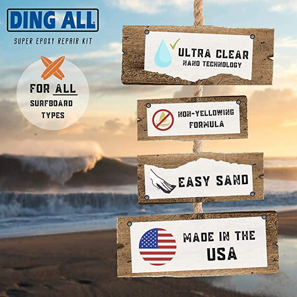 DING ALL SUPER EPOXY REPAIR KIT / 3 OUNCES - surferswarehouse