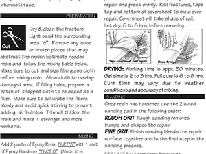 Ding All Standard Epoxy Repair Kit for Epoxy and Polyester Surfboards Repairs Surfboard Repair surferswarehouse.myshopify.com