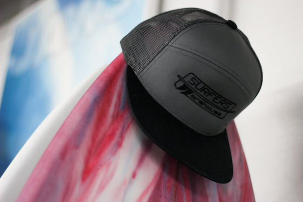 SURFERS WAREHOUSE TRUCKER HAT - surferswarehouse SURFERS WAREHOUSE TRUCKER HAT Hats surferswarehouse.myshopify.com