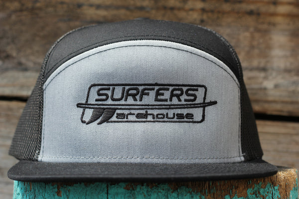 SURFERS WAREHOUSE TRUCKER HAT - surferswarehouse SURFERS WAREHOUSE TRUCKER HAT Hats surferswarehouse.myshopify.com