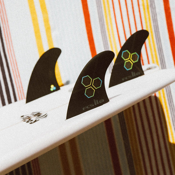 FCS II CI UPRIGHT TRI FINS - SHAPER SERIES - surferswarehouse