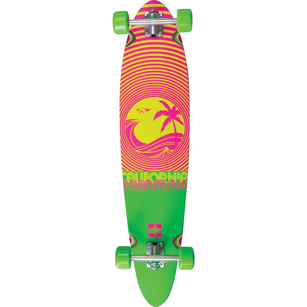 DUSTERS CALIFORNIA DREAMING COMPLETE SKATEBOARD - 9" x 40" Skateboards surferswarehouse.myshopify.com