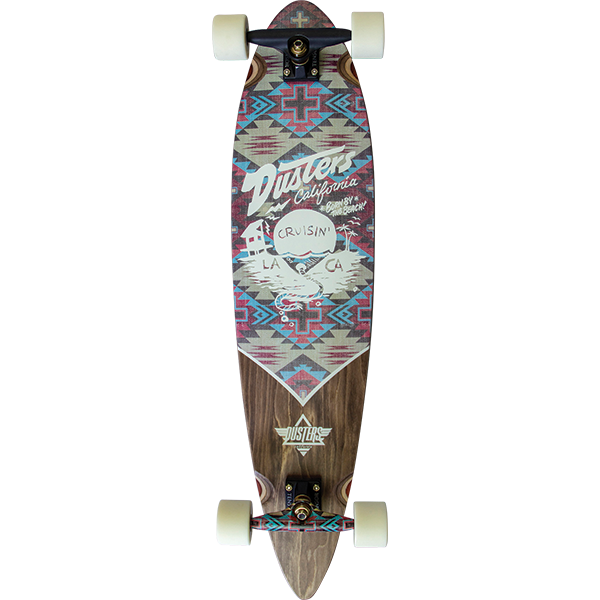 DUSTERS CRUSIN NOMAD LONGBOARD COMPLETE SKATEBOARD - 8.75" x 37" Skateboards surferswarehouse.myshopify.com