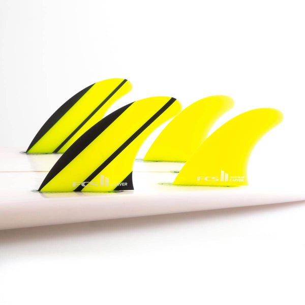 FCS II CARVER NEO GLASS QUAD REAR FINS - surferswarehouse