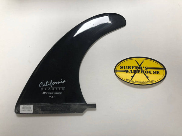 TRUE AMES CALIFORNIA CLASSIC LONGBOARD FIN / BLACK - surferswarehouse