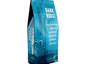 LAIRD PERUVIAN DARK ROAST GROUND COFFEE - surferswarehouse