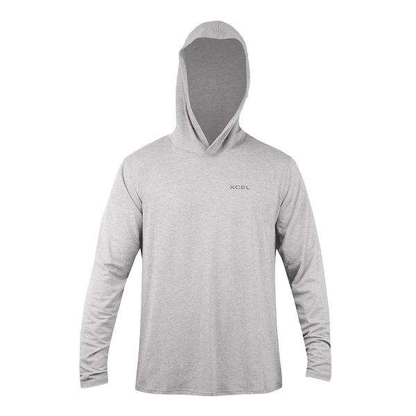 Xcel Men's ThreadX Hooded Pullover Long Sleeve UV Top