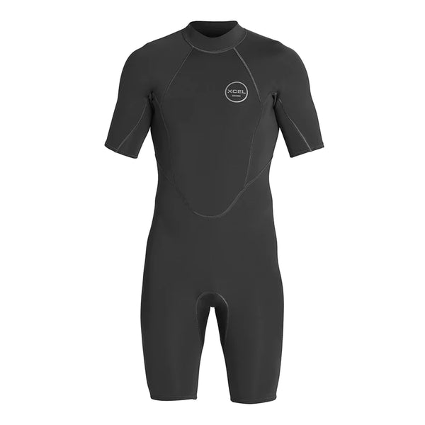Xcel Men's Axis Short Sleeve Back Zip Springsuit 2mm