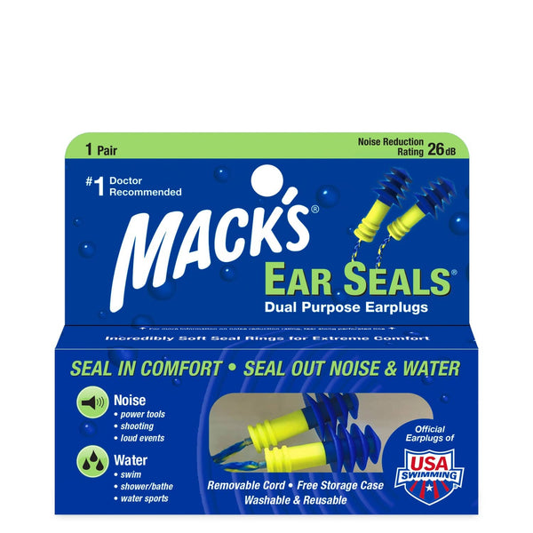 Macks Ear Seals® Dual Purpose Ear Plugs - surferswarehouse