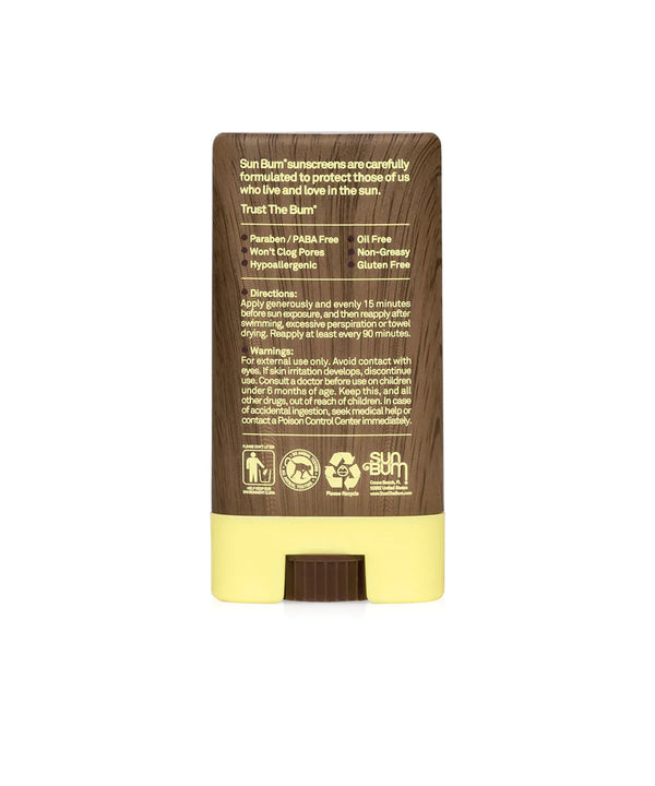 SUN BUM ORIGINAL SPF 30 SUNSCREEN FACE STICK - surferswarehouse