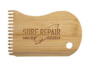 BAMBOO WAX COMB - surferswarehouse