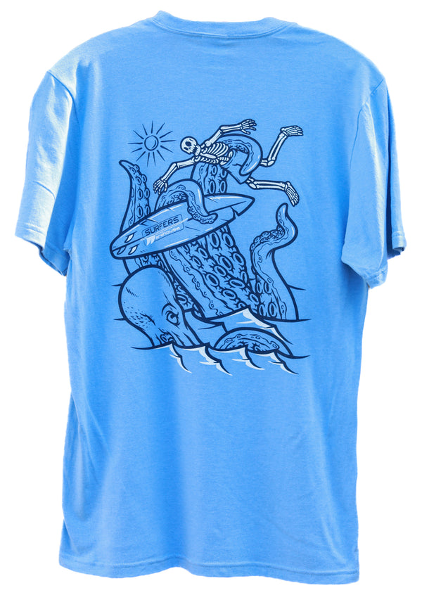 SURFERS WAREHOUSE OCTOPUS TEE SHIRT - surferswarehouse SURFERS WAREHOUSE OCTOPUS TEE SHIRT Shirts & Tops surferswarehouse.myshopify.com